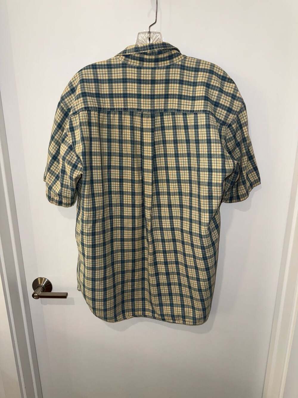 Vintage 90s Polo Ralph Lauren Vintage Plaid Short Sleeve Button-Down Shirt - Picture 5 of 8